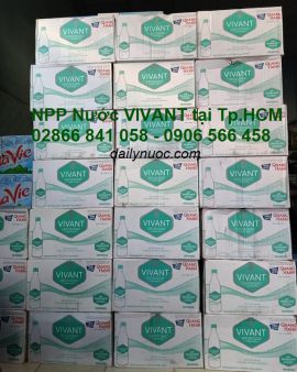 ĐẠI LÝ NƯỚC KHOÁNG VIVANT GIAO NHANH, GIÁ RẺ TẠI TP.HCM 