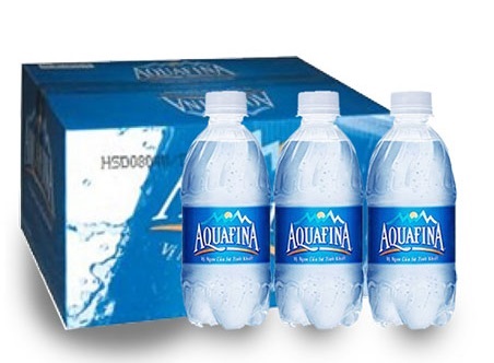 thùng nước aquafina 350ml