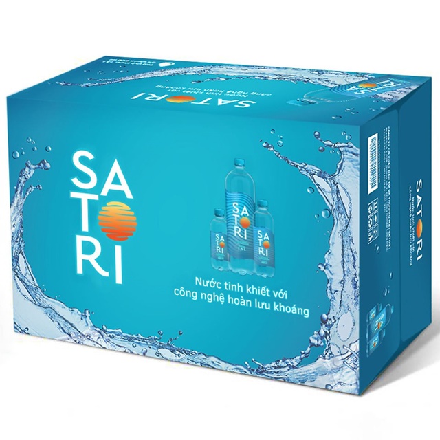 Giá thùng nước suối Satori bao nhiêu tiền?